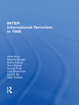 cover image of International Terrorism In 1988